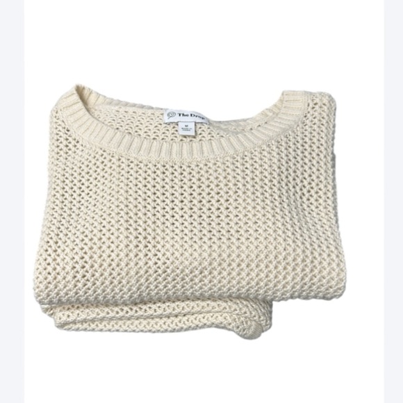 The Drop Birch Crochet Set | Sweater & Maxi Skirt Cream M Cotton Beach Boho - Picture 6 of 6